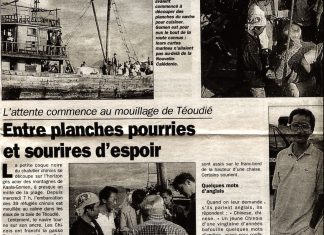 Nouvelle-Calédonie, boat-people, article de Martin Bohn